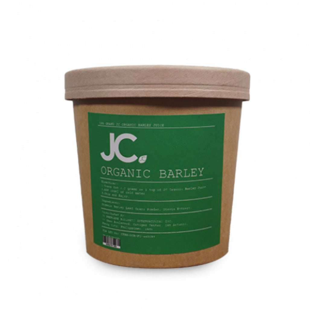 JC ORGANIC BARLEY JUICE IN TUB (256 Grams)